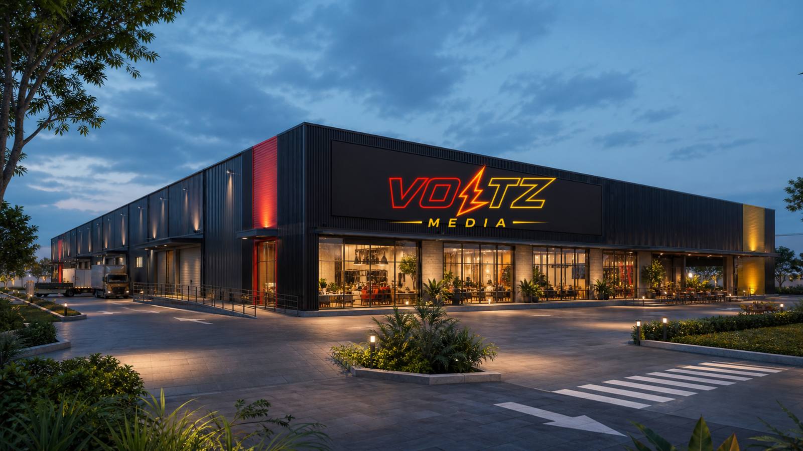 Voltz Media distribution and experience centre